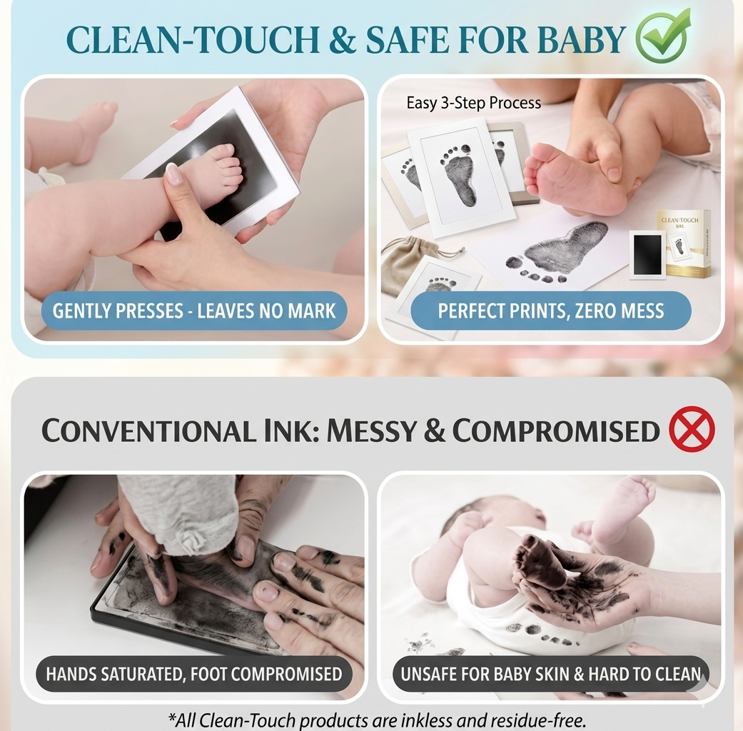 Baby Memory Frame — Capture Their Tiniest Moments Forever